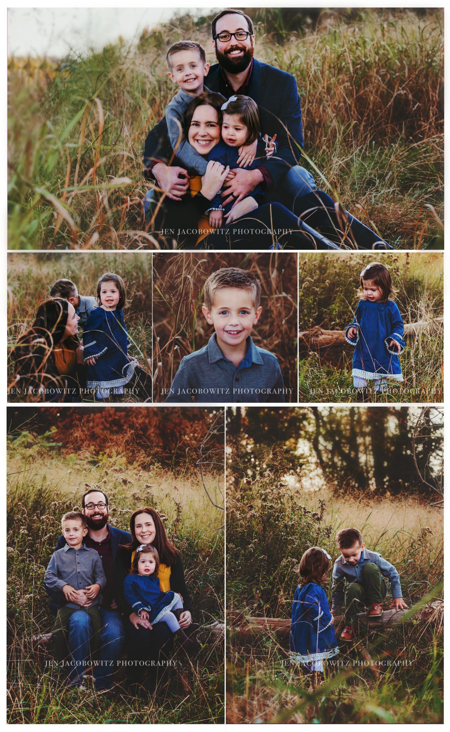 Professional Outdoor Family Portrait Session