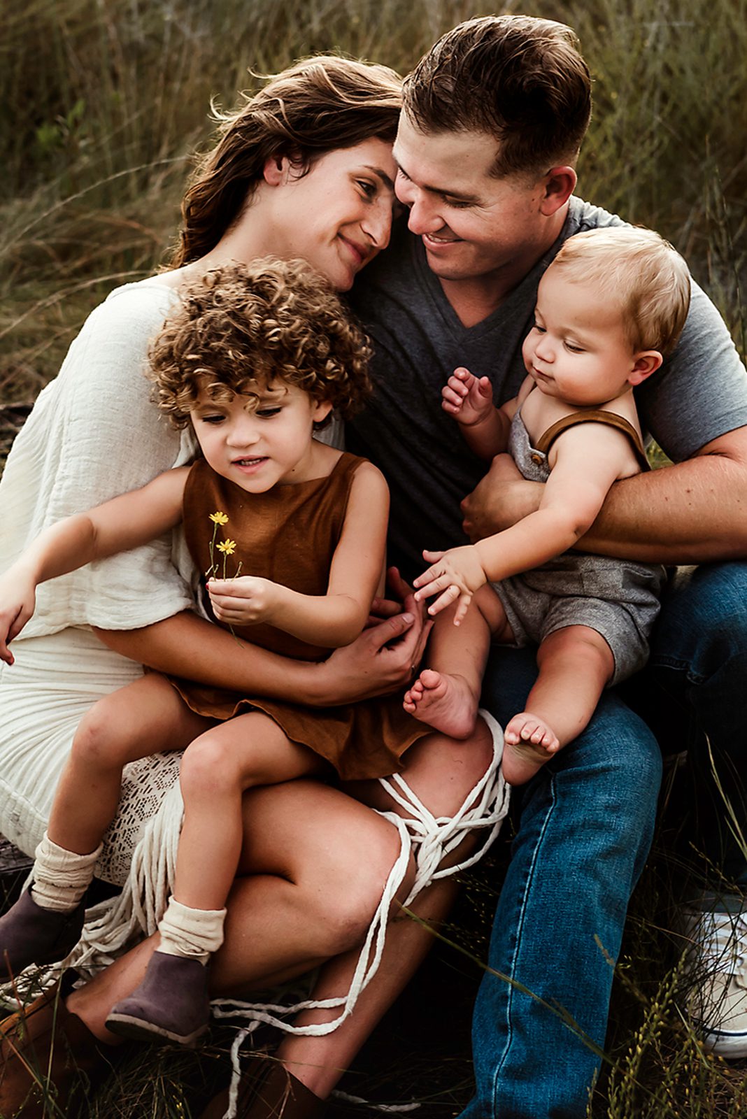 outdoor family photography session
