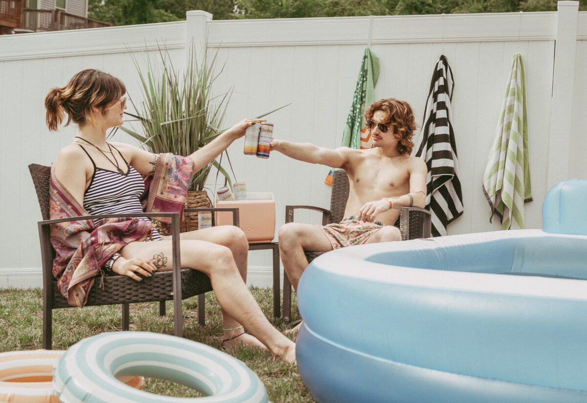 backyard pool summer photography session with Jen Jacobowitz Photography in Richmond VA