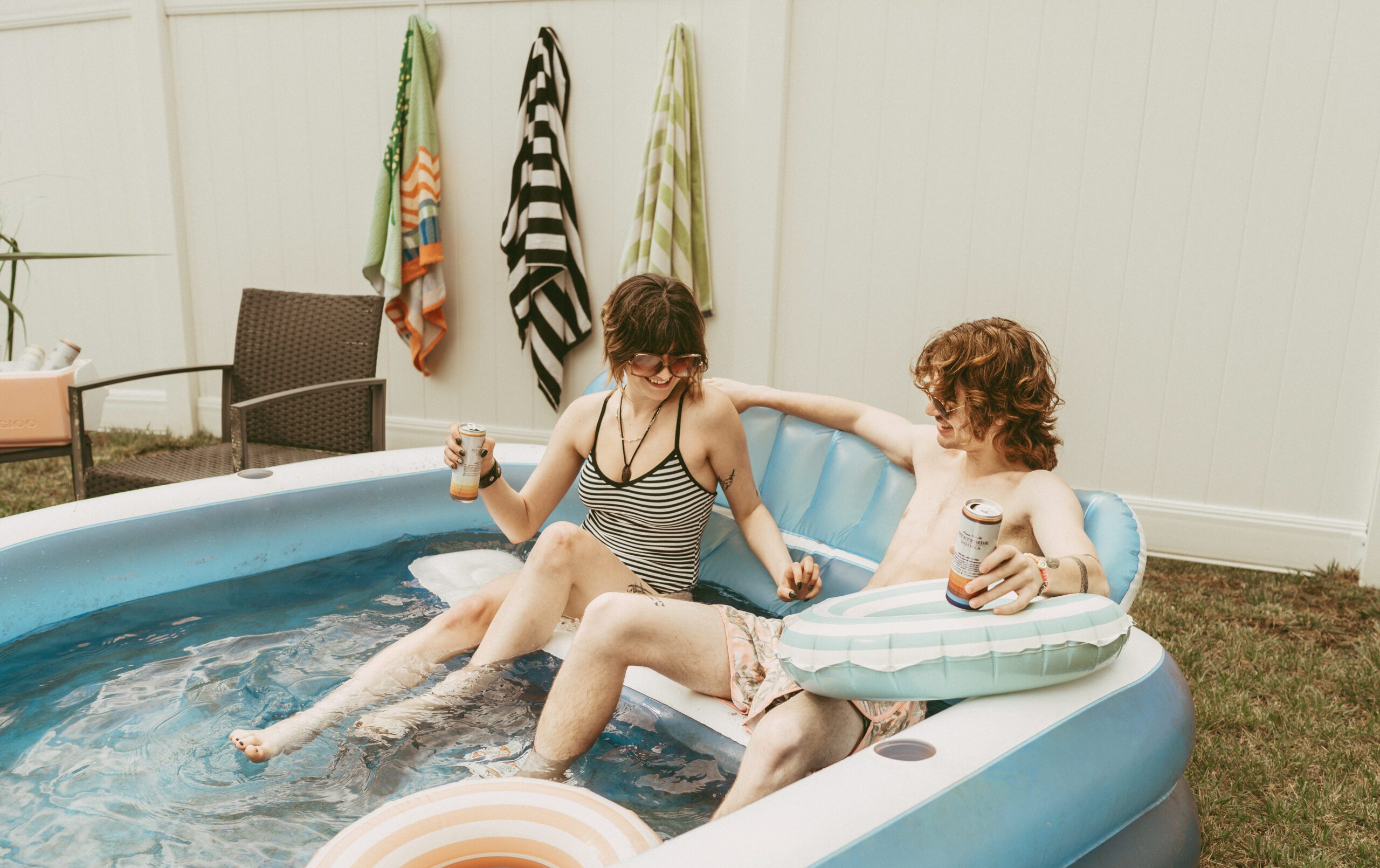 backyard pool summer photography session with Jen Jacobowitz Photography in Richmond VA