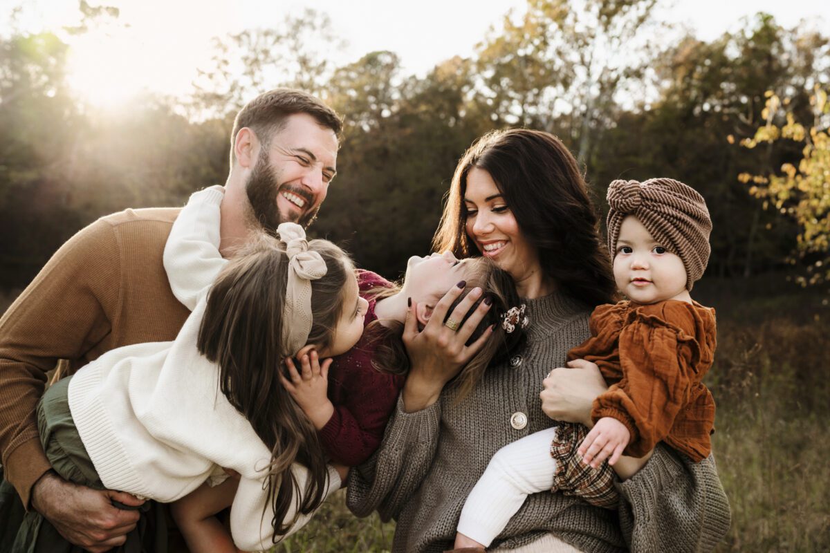 fall family photography session with Jen Jacobowitz photography in Richmond VA
